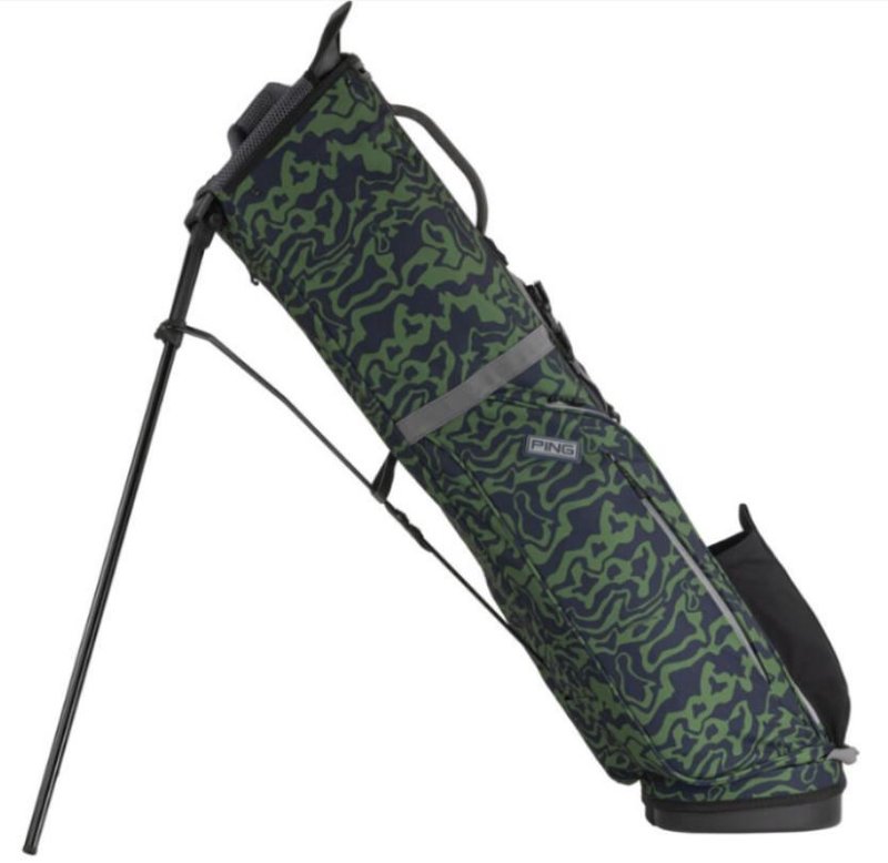 Ping Moonlander stand bag, modro/zelený