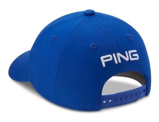 Ping Tour Classic dětská golfová kšiltovka, modrá