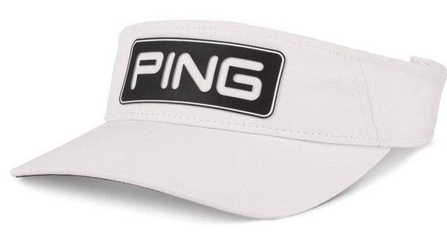 Ping Tour Visor golfový kšilt, bílý