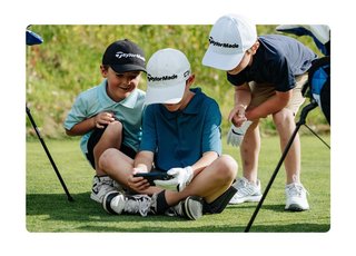 TaylorMade Team S3 7PC dětský golfový set, 137-150cm, levý