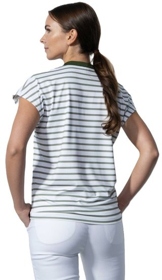 Daily Sports ITAMI short sleeved dámské polo, bílo/zelené