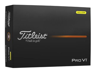 Titleist Pro V1 golfové míčky, žluté