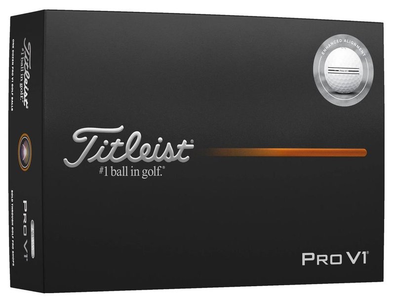Titleist Pro V1 Enhanced Alignment golfové míčky