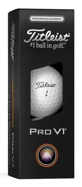 Titleist Pro V1 Enhanced Alignment golfové míčky