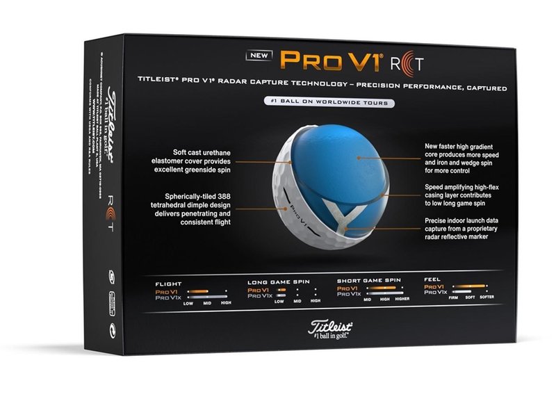 Titleist Pro V1 golfové míčky, RCT