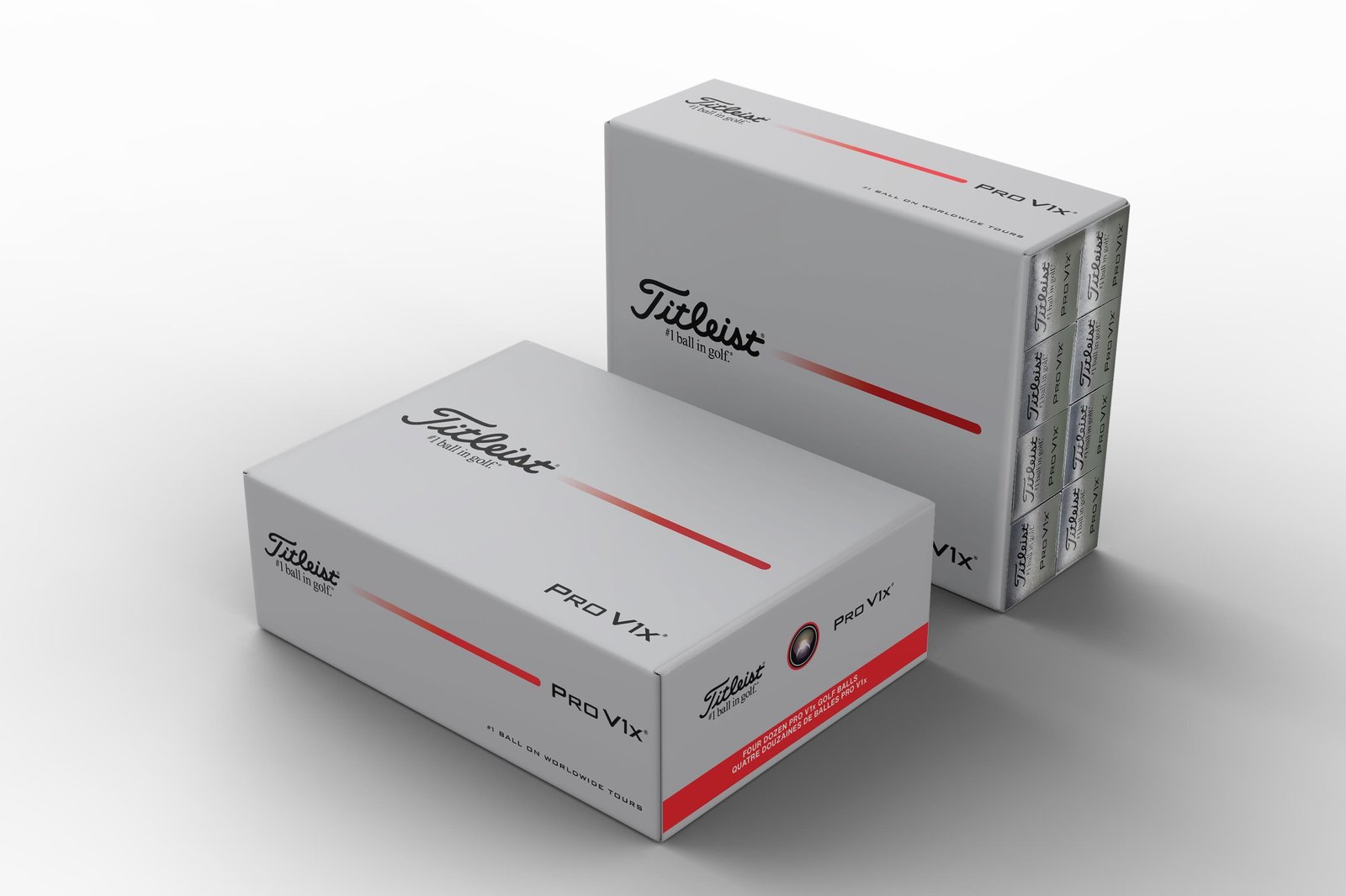 Titleist Pro V1x golfové míčky, 3+1zdarma
