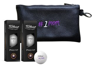 Titleist Pro V1 Mother's Day golfové míčky, 6ks + kapsička