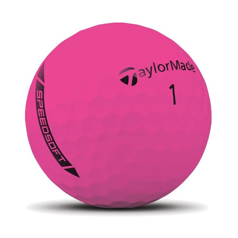TaylorMade SpeedSoft golfové míčky, růžové