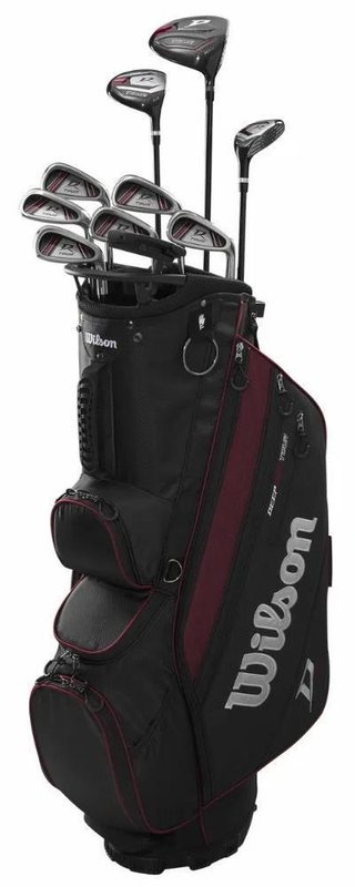 Wilson Deep Red Tour pánský golfový set, ocel