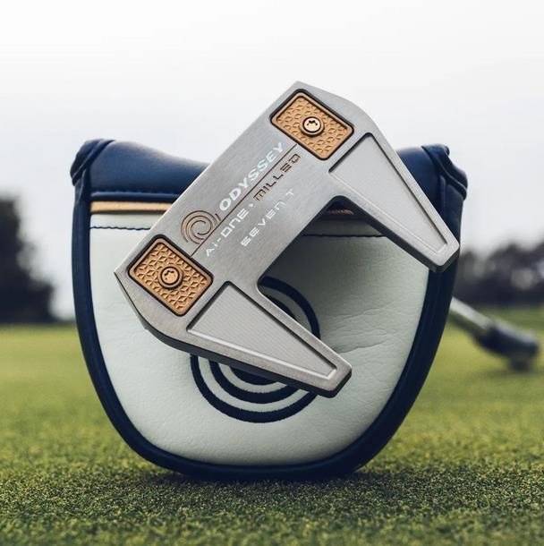 Odyssey Ai-ONE Silver Milled Seven T DB putter