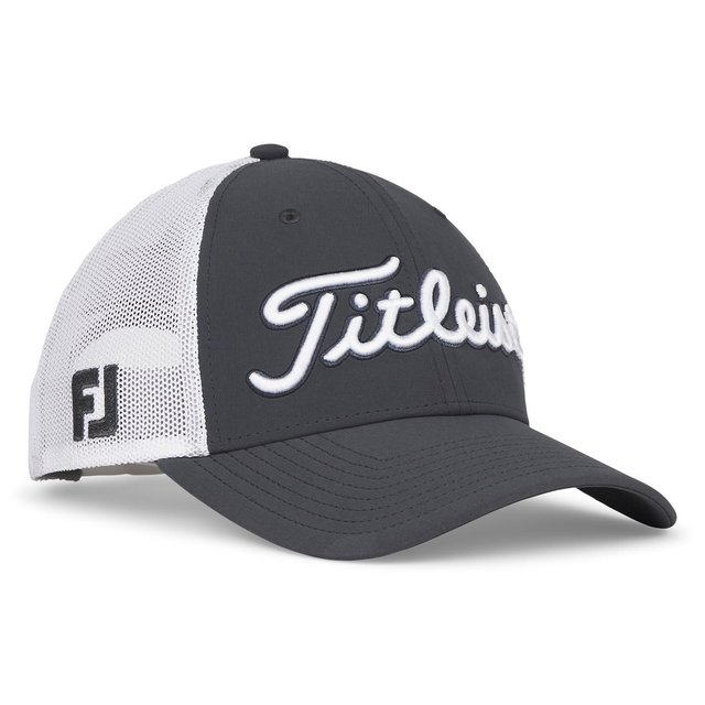 Titleist Tour Performance Mesh pánská kšiltovka, šedo/bílá