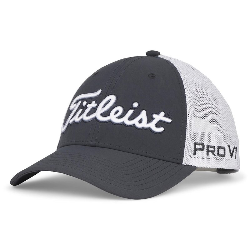Titleist Tour Performance Mesh pánská kšiltovka, šedo/bílá