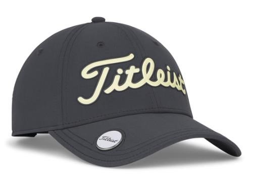 Titleist Tour Performance Ball Marker dámská kšiltovka, charcoal/lemon