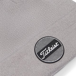 Titleist Boardwalk Pom Pom pánská zimní čepice, šedá