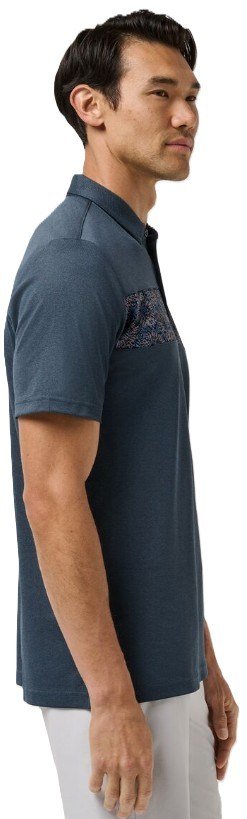 Travis Mathew Good Good Acropolis pánské polo, mood indigo/vintage indigo