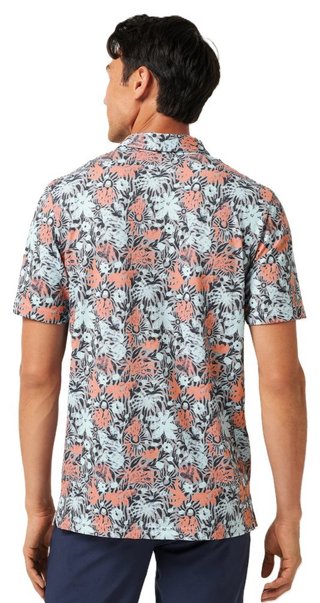 Travis Mathew Featherweight sand pánské polo, heather medium grey
