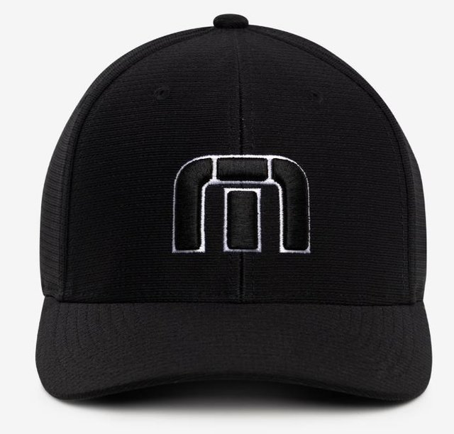 Travis Mathew B-Bahamas Fitted pánská golfová kšiltovka, černá