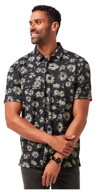 Travis Mathew Shaved Grove pánské polo, černé