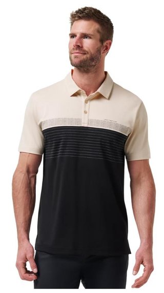 Travis Mathew Hang Glide pánské polo, italian sand