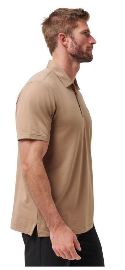 Travis Mathew Featherweight pánské polo, portabella