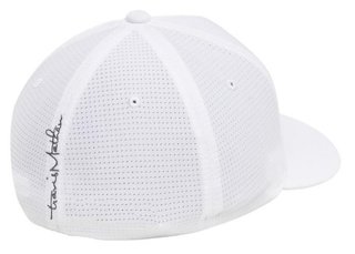 Travis Mathew B-Bahamas Fitted pánská golfová kšiltovka, bílá