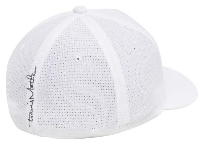 Travis Mathew B-Bahamas Fitted pánská golfová kšiltovka, bílá