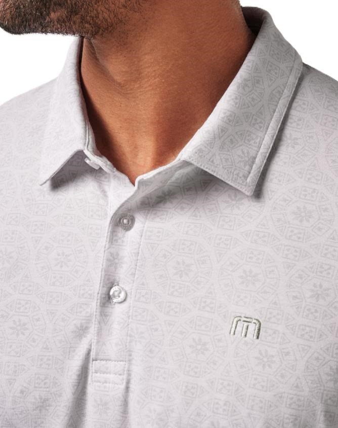 Travis Mathew Free Passage pánské polo, bílé