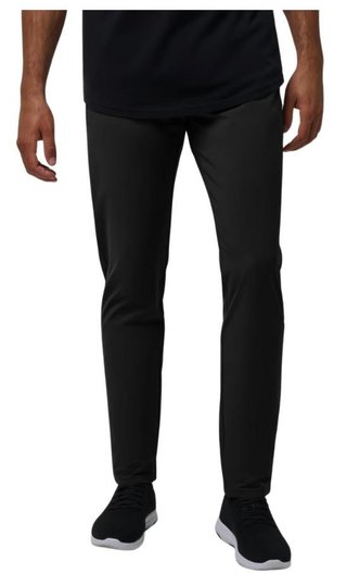 Travis Mathew Open To Close Tech Chino pánské kalhoty, černé