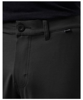 Travis Mathew Open To Close Tech Chino pánské kalhoty, černé
