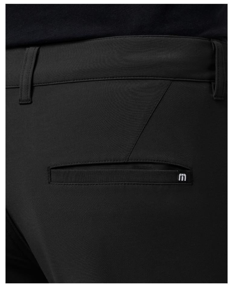 Travis Mathew Open To Close Tech Chino pánské kalhoty, černé