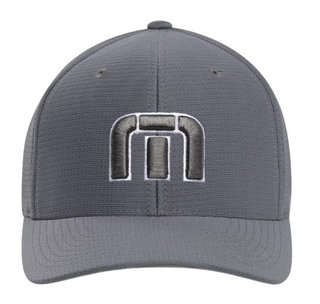 Travis Mathew B-Bahamas Fitted pánská golfová kšiltovka, šedá