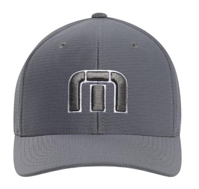 Travis Mathew B-Bahamas Fitted pánská golfová kšiltovka, šedá