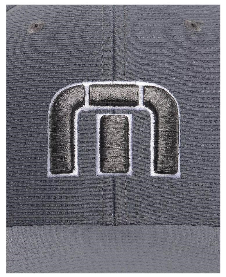 Travis Mathew B-Bahamas Fitted pánská golfová kšiltovka, šedá