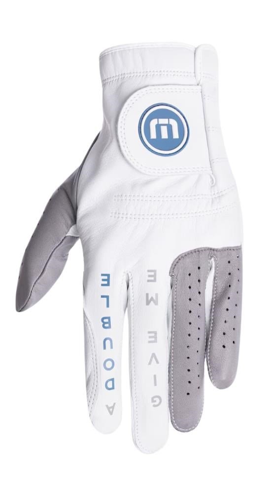 Travis Mathew Double Me 2.0 pánská golfová rukavice, bílá