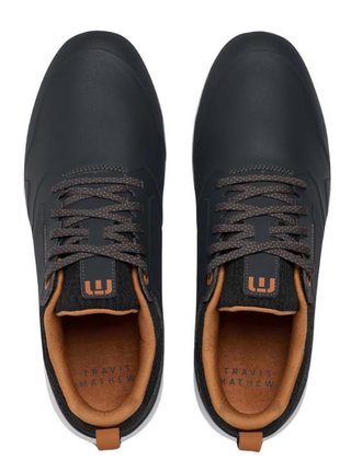 Travis Mathew The Daily The Daily Pro Plus Golf pánské golfové boty, ebony/almond
