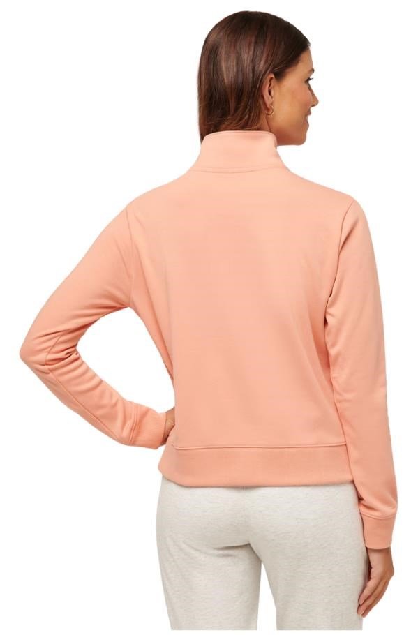 Travis Mathew Cloud Fleece Half-Zip dámská mikina, canyon sunset