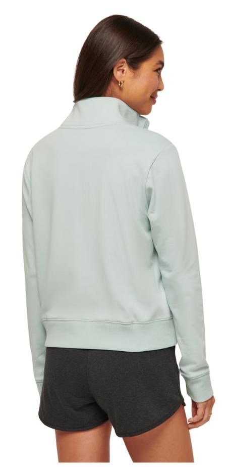 Travis Mathew Cloud Fleece Half-Zip dámská mikina, ether
