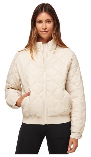 Travis Mathew Lights at Night Quilted dámská bunda, pumice stone