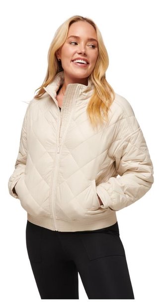 Travis Mathew Lights at Night Quilted dámská bunda, pumice stone