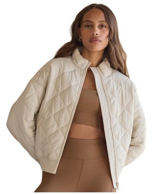 Travis Mathew Lights at Night Quilted dámská bunda, pumice stone
