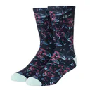 Travis Mathew Flourish Crew unisex ponožky, 1pár, mood indigo