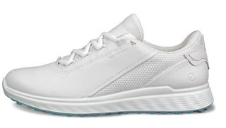 ECCO S-Casual dámské kožené golfové voděodolné boty, bílé