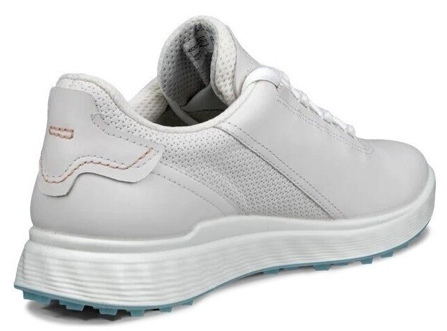ECCO S-Casual dámské kožené golfové voděodolné boty, bílé