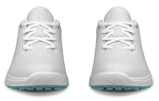 ECCO S-Casual dámské kožené golfové voděodolné boty, bílé