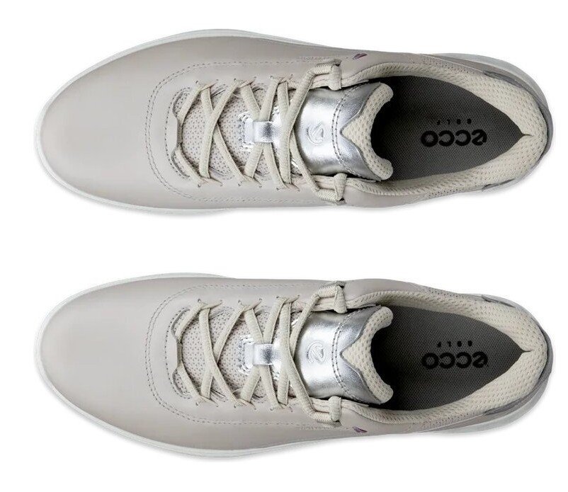 ECCO S-Casual dámské kožené golfové voděodolné boty, gravel