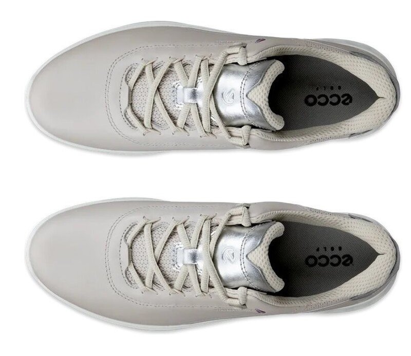 ECCO S-Casual dámské kožené golfové voděodolné boty, gravel