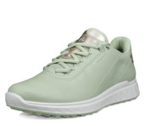 ECCO S-Casual dámské kožené golfové voděodolné boty, matcha