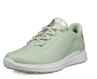 ECCO S-Casual dámské kožené golfové voděodolné boty, matcha