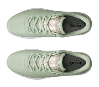 ECCO S-Casual dámské kožené golfové voděodolné boty, matcha