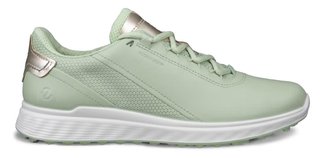 ECCO S-Casual dámské kožené golfové voděodolné boty, matcha
